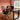 Pied de table de bureau métal rectangle en tube - Lot de 2 - Acier design - 71 cm - Talywood