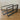 Pied de table métal double plateau - Lot de 2 - Acier design - 35 cm Ma boutique