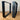 Pied de table basse métal rectangle - Lot de 2 - Acier design industriel - 35cm Ma boutique